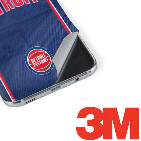 NBA Detroit Pistons Jersey Galaxy S8 Plus Skin